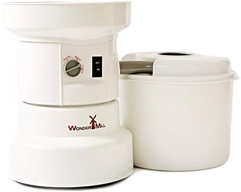 Powerful Electric Grain Mill Grinder for Home and Professional Use - High Speed Electric Flour Mill Grinder for Healthy Grains and Gluten-Free Flours - Electric Grain Grinder Mill by Wondermill