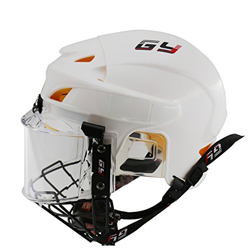 image for GY Propene Polymer Ice Hockey Helmets Full Mask Combos with Perfect Vi