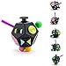 Fidget Dice Anti-anxiety and Depression Cube for Children and Adults - Black Green 12 Side