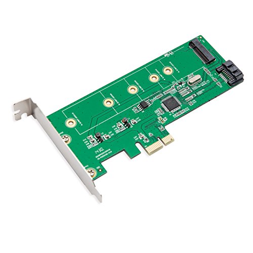 IO Crest SI-PEX50065 M.2 NGFF SSD Card Black