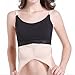 Hands-Free Nursing Pumping Bra Adjustable Breast-Pumps Holding Bra Suitable for Breastfeeding-Pumps (Black, S)