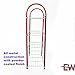 Compact Shoe Organizer Rack-Ladies or Kids Shoe Racks for Closet or Entryway-Smart Metal Closet Shoe Racks with Shelves 12 Pair Kids Ladies Shoes (no plastic)-Light Easy to Assemble