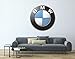 West Mountain Inc BMW Logo Wall Decal Sticker (Large: 24