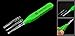 Ear Pick Wax Remover Curette Earpick Green with LED Light