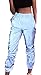 PINK ELEPHANT Womens Reflective Jogger Pants Bright Hip Hop Dance High Visibility Night Silver for Safety Cycling Jogging