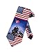 Steven Harris Mens USA WWII Iwo Jima Necktie - Blue - One Size Neck Tie