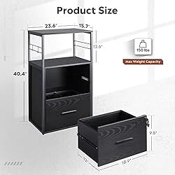 DEVAISE 2 Drawer Lateral File Cabinet with