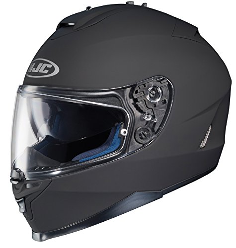 HJC 582-613 IS-17 Full-Face Motorcycle Helmet (Matte Black, Medium)