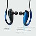InzhiRui Wireless Sport Noise Cancelling Bluetooth Headphones in-Ear with Mic for Smartphone (Blue&Black)