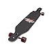 BACKFIRE Drop Through Longboard Complete Double Kick 42x9.5inch Professional longboards