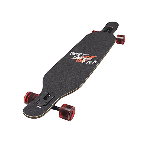 Backfire Drop Through Longboard Complete Double Kick 42x9.5inch