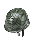 Jacobson Hat Company Child's Plastic Netted Army Helmet, Green