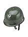 Jacobson Hat Company Child's Plastic Netted Army Helmet, Green