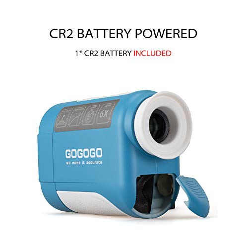 image for Gogogo Sport 650/900Yard Golf Rangefinder, 6X Magnification Laser Rang