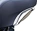 Kuryakyn 1246 Air Management Motorcycle Accessory: Adjustable Fairing Air/Heat Deflectors for 2014-19 Harley-Davidson Touring Motorcycles, Chrome, 1 Pair