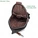 AOTIAN Unisex Sling Backpack Waxed Canvas Crossbody Bag Daypack 10 Liters, Height 14.5 Inches