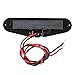 Kmise MI0345 1 x Guitar Single Coil Pickup Neck for Strat Invader Type, Black (MI0345)