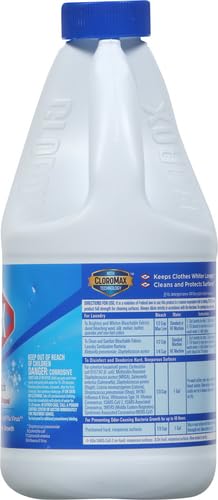 CLOROX DISINFECTING BLEACH, 43 FLUID OUNCES (PACKAGE MAY VARY)