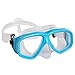 Snorkel Mask Set - KIDS Snorkeling Gear - Double Lens Diving Mask & Snorkel w/ Dry Top, Lower Purge Valve, Perfect for Diving, Snorkeling, Swimming -Ivation,Blue