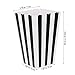 NUOLUX 48pcs Gift Bag Candy Cartons Black Popcorn Boxes Popcorn Bowls Movie Night Football Decor Gadgets for White Decorations Snack Container Popcorn Buckets Disposable Party Bag