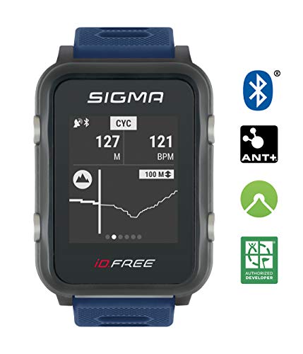 iD.FREE GPS multisporthorloge voor outdoor en navigatie, smart notifications, geocaching, hartslagmeting op de pols… - Image 3