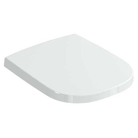 Ideal Standard T639201 WC Sitz SoftMood Scharniere edelstahl Softclose, weiß