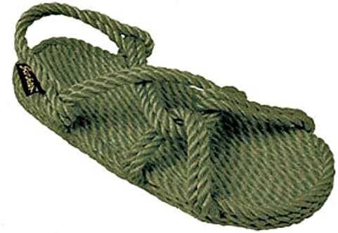 Gurkee Rope Sandals Barbados Olive Men Size 13