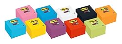 Post-it Super Sticky Notes, 3 in x 3 in, 5 Pads, 2x