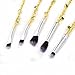 5 pcs Roses Cosmetic Brushes for Makeup Face Powder Make Up Brushes Makeup Brush Tools
