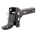 CURT 45901 Adjustable Trailer Hitch Mount Fits 2 Receiver, 6-3/4-Inch Drop, 5-1/4-Inch Rise, 1-Inch Ball Hole primary