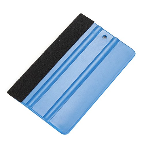 Highmoor Vinyl Wrap Squeegee Felt Edge Decal Window Tint Wrapping Scraper Squeegee Tool for Car Vehicle Window Film Vinyl (2pc) - Thumbnail 4
