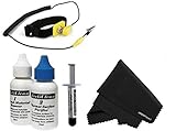 Arctic Silver 5 (Anti-Static Kit) - 3.5 Grams with ArctiClean 60 ML Combo Kit + Microfiber (7" X 6") Cleaning Cloth + Anti Static Wrist Strap