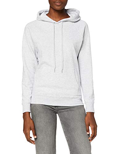 Fruit Of The Loom SS076M, Felpa Donna, Grigio (Heather Grigio), 2XL |  Prezzo.it