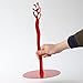 Alessi Kit.Roll Mediterraneo Kitchen Roll Holder, Red