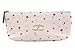ReNext Elegant Canvas Pastorable Floral Pen Pencil Pouch with Zipper Closure (#01)