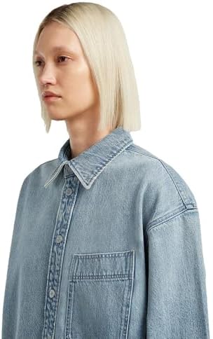Maxi 1-Pocket Overshirt para Mujer