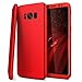MChoice for Samsung Galaxy S8 Plus 6.2inch, 360° Full Cover Shockproof Hard Phone Case+Protector Film for Samsung Galaxy S8 Plus 6.2inch (Red)