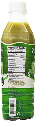 Teas' Tea Matcha Green Tea Latte, 16.9 Ounce (Pack of 12), Organic, Cane Sugar Sweetened, Fat Free, No Artificial Sweeteners, Antioxidant Rich, High in Vitamin C, Caffeinated