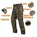 FREE SOLDIER Outdoor Men Teflon Scratch-Resistant Pants Four Seasons Hiking Climbing Tactical Trousers(Black 36W/31.5L)