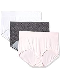 Warner's - Bragas sin pinchazos para mujer, sin problemas con encaje, 3 unidades