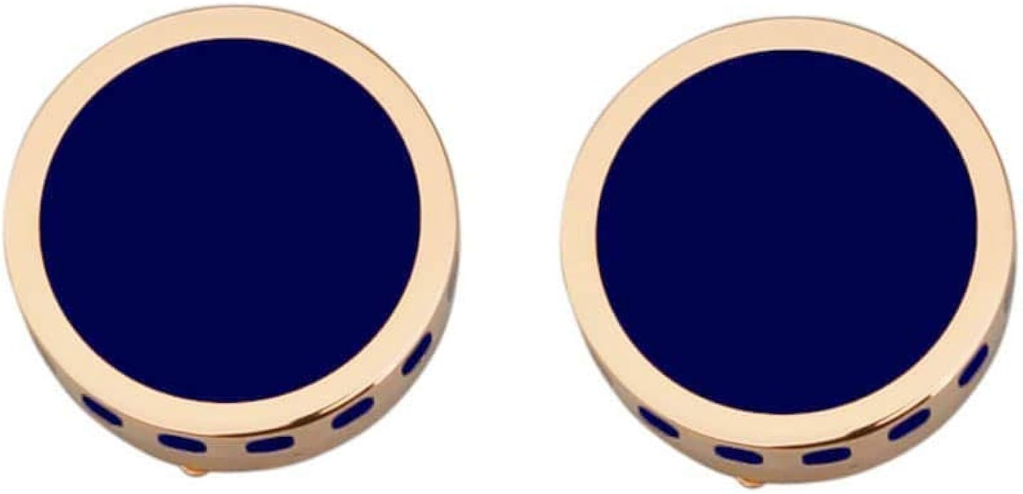 navy dress with rose gold accessories