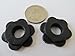 Rubber Flag Stoppers for LARGE/Standard Size Flags - Set of TWO for Iron Flag Stands