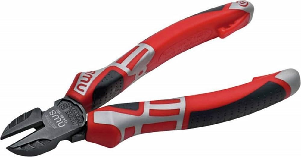 NWS 134-69-180 - Alicate Corte Diagonal Modelo sueco Serie 69 Largo 180 mm, Red