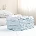 TAILI Jumbo Vacuum Storage Bags Space Saver Bags 6 Cube Vacuum Clothes 80% Space Saving Storage Seal Bags with Pump for Pillow Comforters Bedding(31x40x15in/304L) Pillow, Bedding, Blanket, Clothes