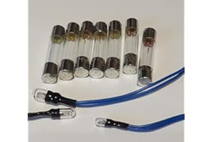 VINTAGE ELECTRONICS Complete Lamp Kit for Marantz 2252B - with 8v 200ma Fuse Lamps