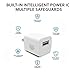 USB Wall Charger, Certified 5W / 1A USB Universal AC USB Home Travel [BUNDLE PACK] Power Wall Charger High Speed 1.0A Output for iPhone iPod Samsung Galaxy Sony HTC LG iPod Nokia (10 Pack) White