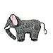 TUFFY - World's Tuffest Soft Dog Toy- Zoo Elephant -Multiple Layers. Made Durable, Strong & Tough. Interactive Play (Tug, Toss & Fetch). Machine Washable & Floats. (Regular)