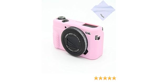 Yisau G7 X Mark II - Carcasa de Silicona para cámara Canon G7X G7X ...