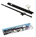 HiRudolph Sword Art Online SAO Kirigaya Kazuto Kirito Yuki Asuna Keychain Key Ring, Black