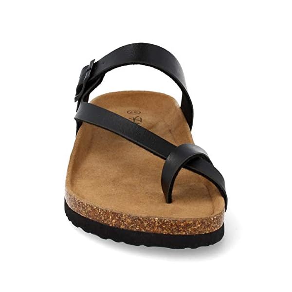 Sandalia de Dedo Mujer Tipo Esclava con Tira Cruzada y Planta Anatomica Bio. Primavera Verano 2020. | DeHippies.com